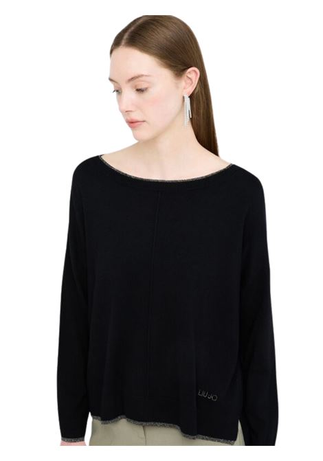 Maglia con dettagli in lurex® Liu Jo | MF5228MS49I22222